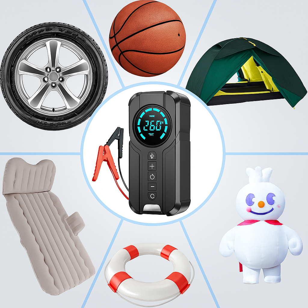 Jump Starter With Air Pump