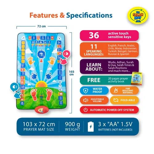 Islamic Mat for Children Education