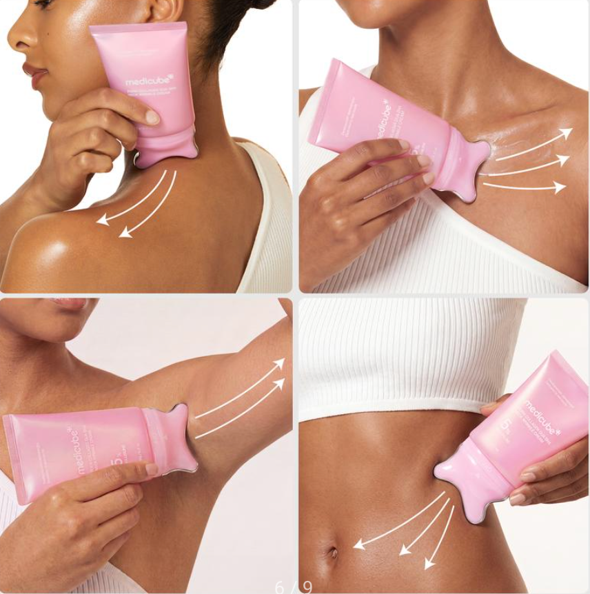 PDRN Collagen Gua Sha Wrinkle Cream — Neck & Jawline Sculpting