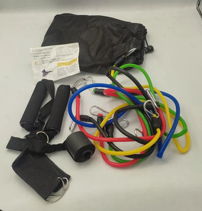 Bodybuilding Resistance Bands Set  | مجموعة أحزمة المقاومة لبناء العضلات 💪